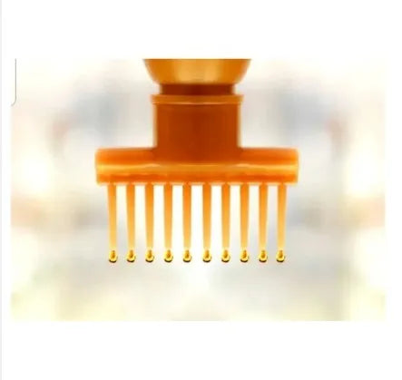 Pack of 1 comb bottle with extra seal cap for oil Volume 150ML Material Plastic Empty Hair Oil Bottle with Comb & Extra Seal Cap Stable & Durable to Use. Hair Oil Applicator Comb Bottle is Made of Quality Material Easy to Use Hair Comb Bottle Mult