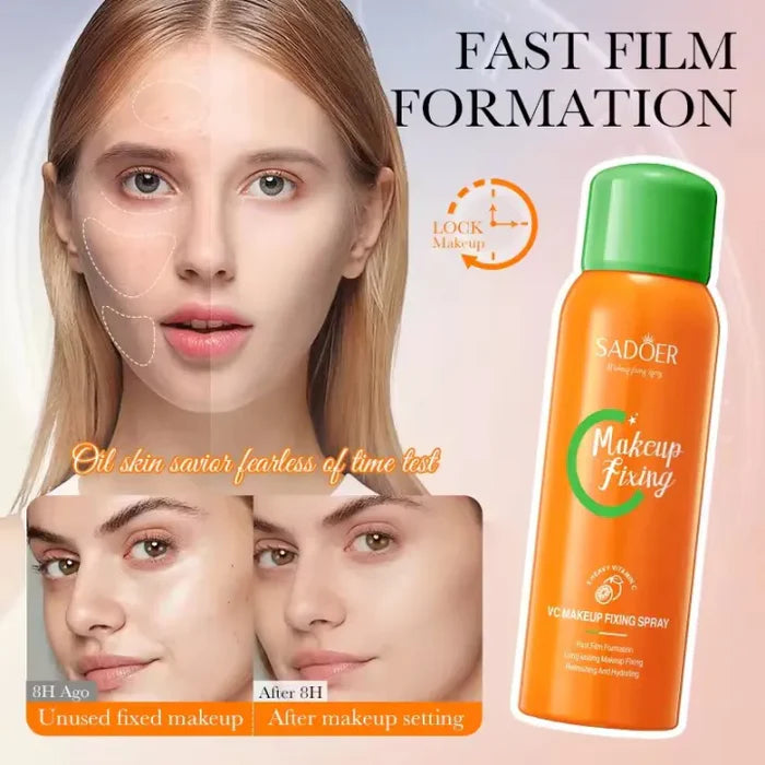 SADOER Waterproof Long Lasting Hydrating 5 heavy Vitamin C setting makeup spray-150ml