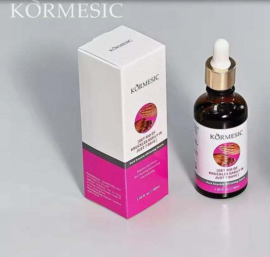 KORMESIC Fast Whitening Serum Pigmentation Correctors Hand Knuckle Elbows Knee Intense Stains Remover Whitening Serum