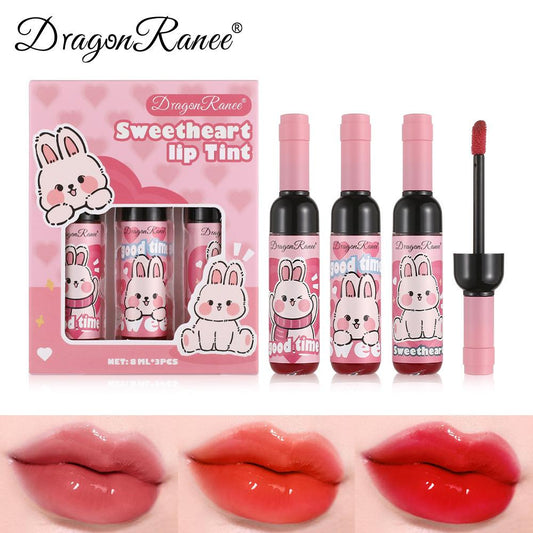 Dragon Ranee 3pcs Sweetheart Lip Tint Set