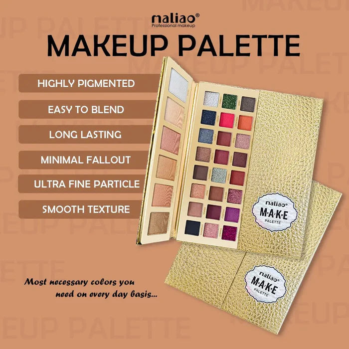MALIAO New 48 Colors Makeup Eyeshadow Palette