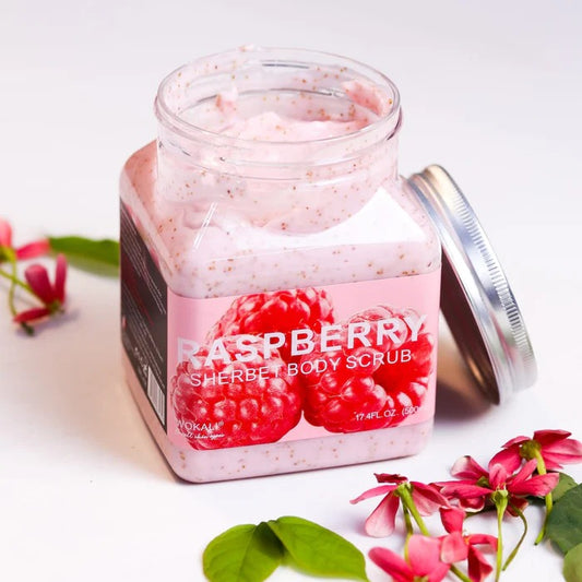WOKALI Raspberry Sherbet Body Scrub 350ml-