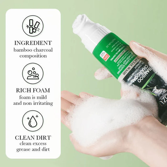 ZOZU Black Charcol Oil Control Deep Cleansing Nourishing Facial Wash 120g ZOZU49488