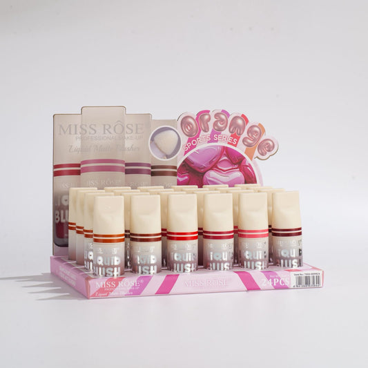 Miss Rose New Liquid Puff Blushes 6pcs Set