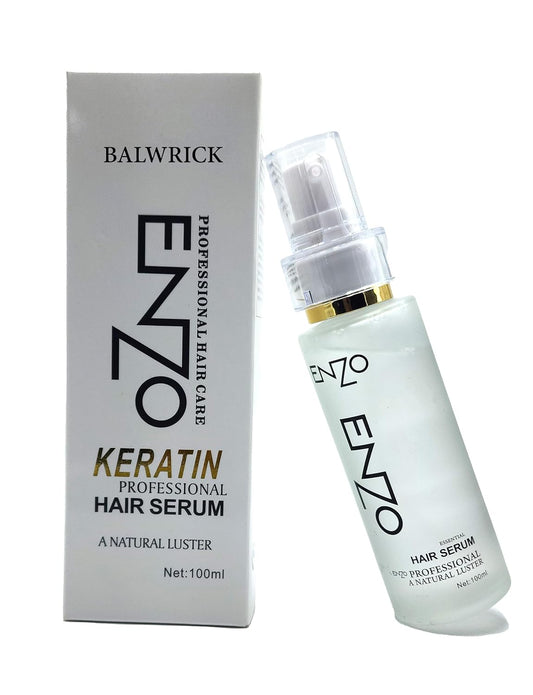 THE Premiers Professional Keratin Hair Serum premium glass bottle