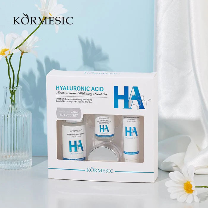 KORMESIC Personal Beauty Care Hyaluronic Acid Anti-Wrinkle Cosmetic Face Care Travel kit KMC22318