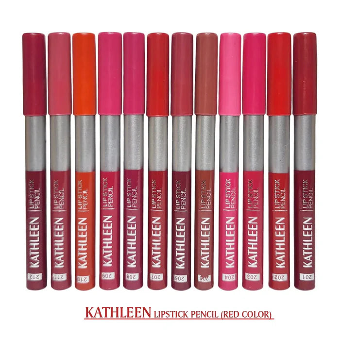 KATHLEEN Lipstick Pencil 12Pcs Set + Benefit Benetint Cheek & Lip Stain 12.5ml