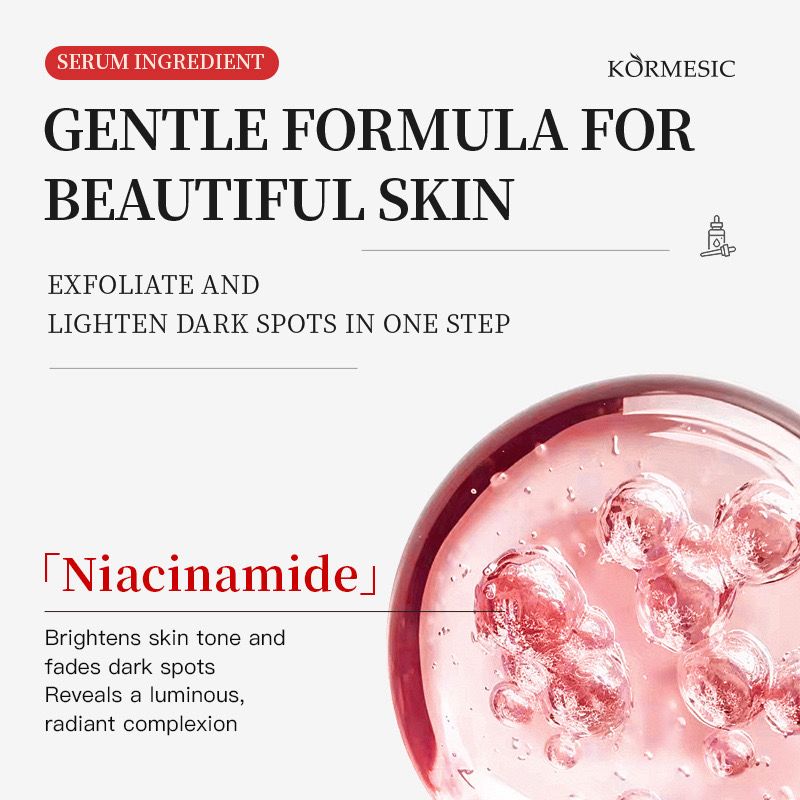 Kormesic Dark Spot Exfoliating Salicylic Acid Niacinamide AHA Serum