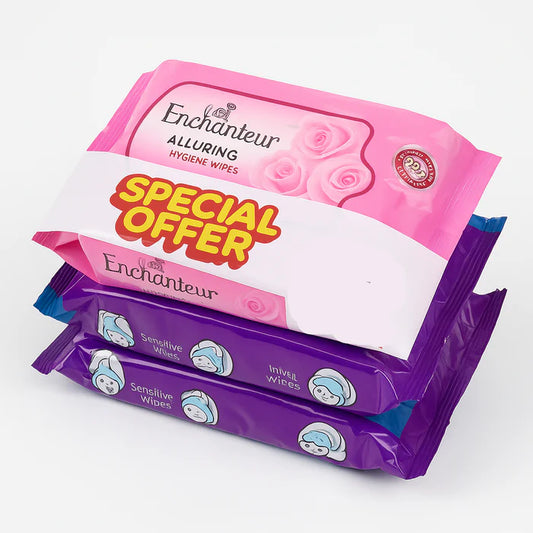 New Makeup Remover Cotton Wipe (3 Pcs Set)