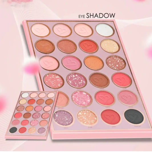 Mocallure All-In-One 5 Fold Eyeshadow Makeup Book Palette