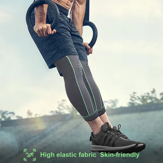 1 Pair Compression Knee Support Pads Old Cold Legs fo Elderly Joint Protection Calf