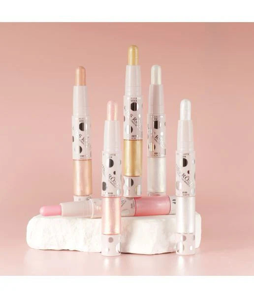Miss Rose 6 pcs 2 in 1 Highlighter Set