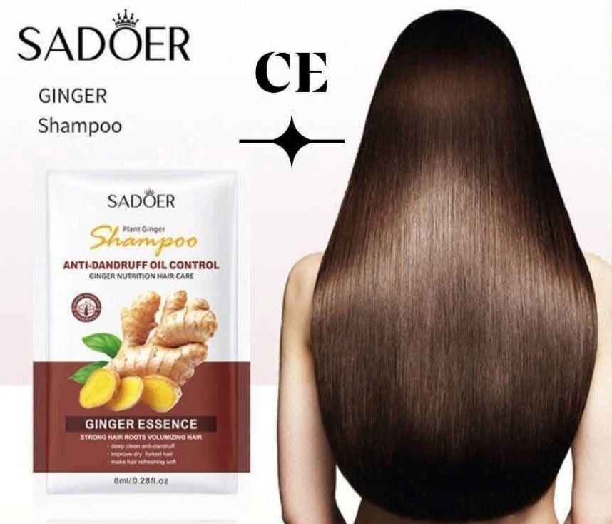 Sadeor Plant Ginger Anti Dandruff Oil Control Shampoo Sachet 8ml