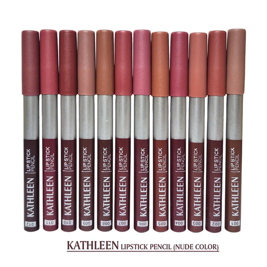 KATHLEEN Lipstick Pencil 12Pcs Set