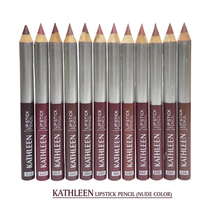 KATHLEEN Lipstick Pencil 12Pcs Set