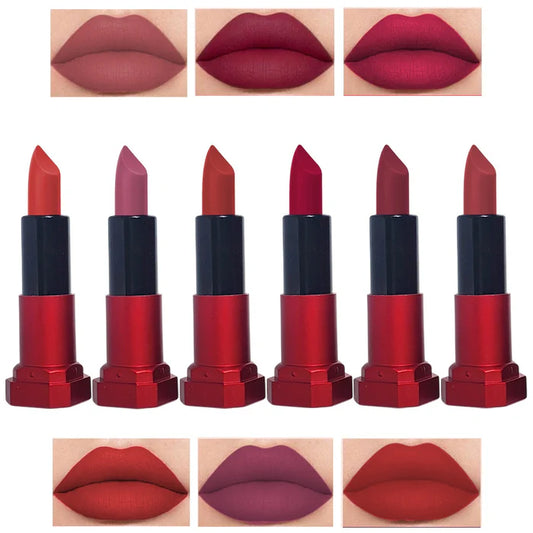 Iman Of Noble Velvet Matte Lipsticks β Bold, Waterproof Shades for All-Day Wear