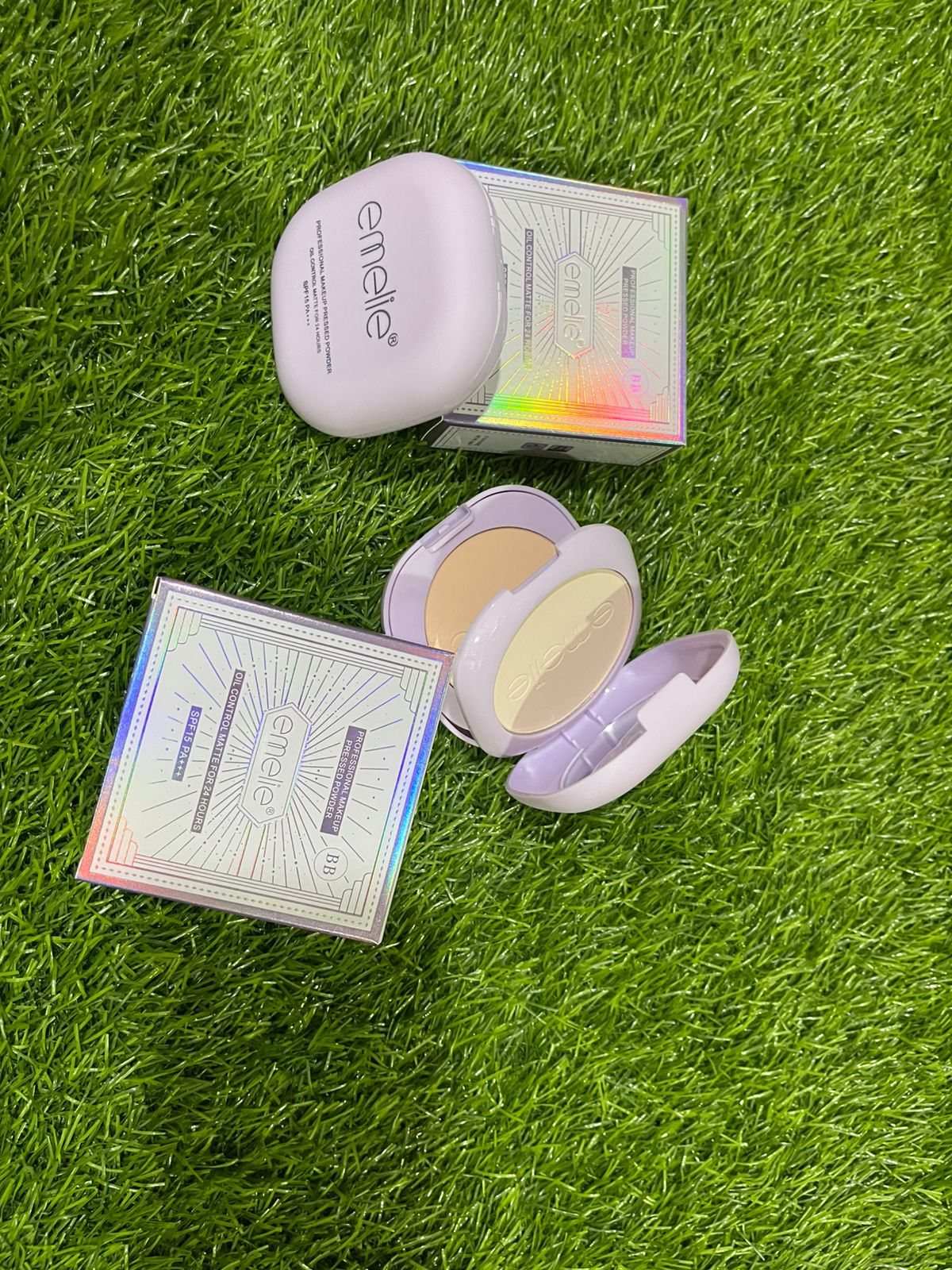 Emelie Oil Control Double Face Powder