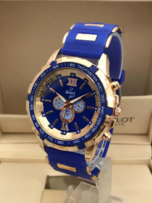 FASHIONABLE WATCHES Sports Rubber Straps Analog Watch for men and watch for boys