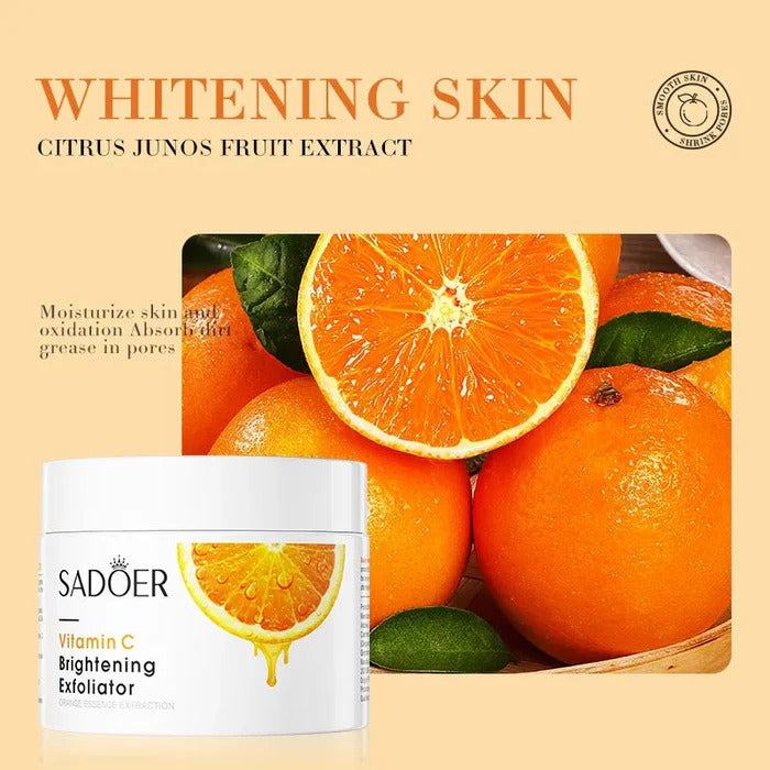 SADOER Vitamin C Brightening Orange Exfoliator