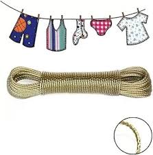 Steel Clothesline Cloth Washing Line Rope 20meters