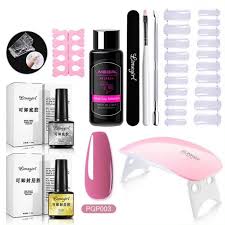 New 8in1 Polygel Kit Nail Extension Qiuck Dry Polygel For Manicure