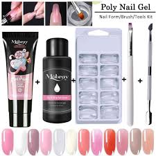 New 8in1 Polygel Kit Nail Extension Qiuck Dry Polygel For Manicure