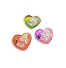 COSMET PK 2 in1 Trendy Korean Heart Lip Gloss Cute Lip Gloss2 in1 Mirror Glossy Lipstick Women Girls Non-Fading Long Lasting Transparent Double Headed Lip Gloss Moisturizing Makeup , glossy lip gloss