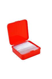 Red Double Tape Box PVC Double Sided Adhesive Tape Waterproof Wall Sticker Washable Clear