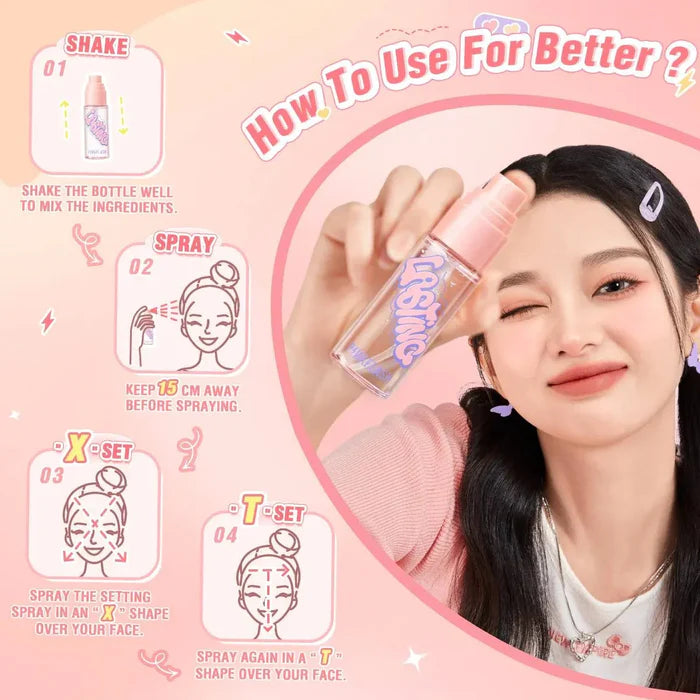 PINKFLASH Double Fixing Setting Spray 40Ml