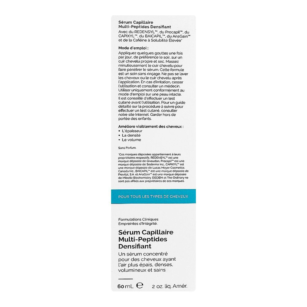 The Ordinary Multi-Peptide Serum for Hair Density.