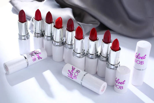BOB Velvet Pack of 12 New Ultra Resistance Master Precise Lipstick Lightweight Texture Matte A Dark Lipstick