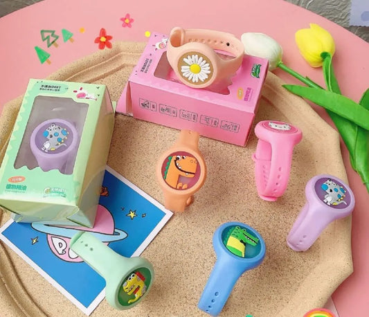 FASHIONWATCHES Mosquito Repellant Colorful Watch | Children Flash Anti-Mosquito Watch | Kids Mosquito Repellent Watch Lightweight Natural Mosquito Repellent Bracelet