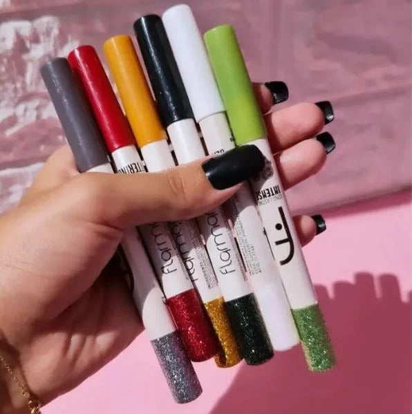 Miss Beauty New Flormour Pack of 12 EyeShadow Glitter Pencil