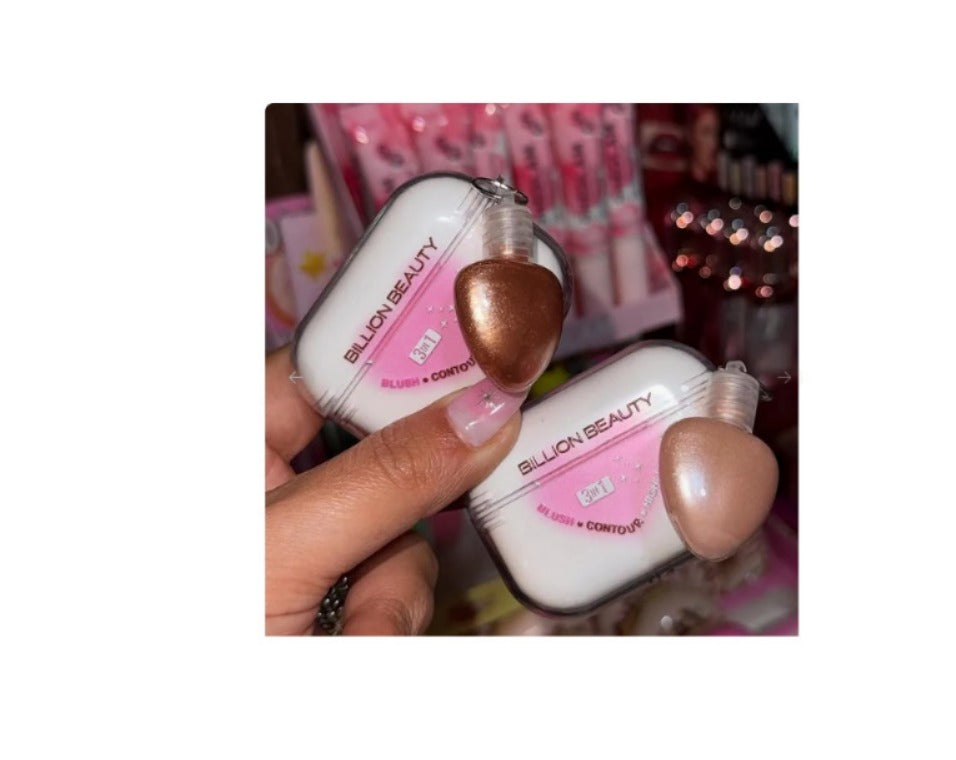 Billion Beauty Airpods Blush + Countour + Highlighter Pack of 4