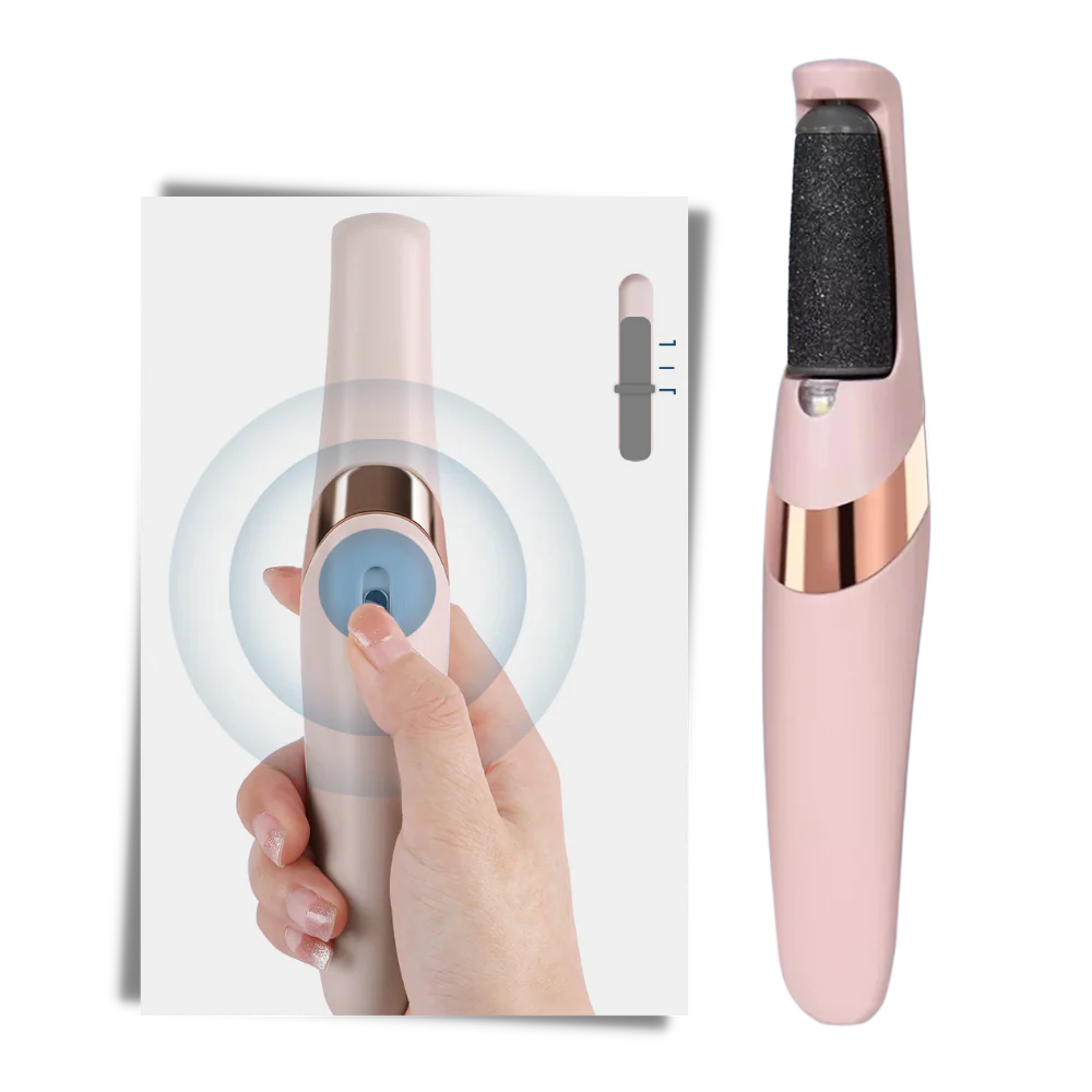 Electric skin remover for hard skin