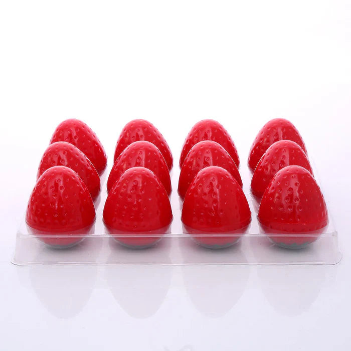 ROMANTIC BEAR Red strawberry Magic Hydrating & Moisturizing Lip Balm 12g