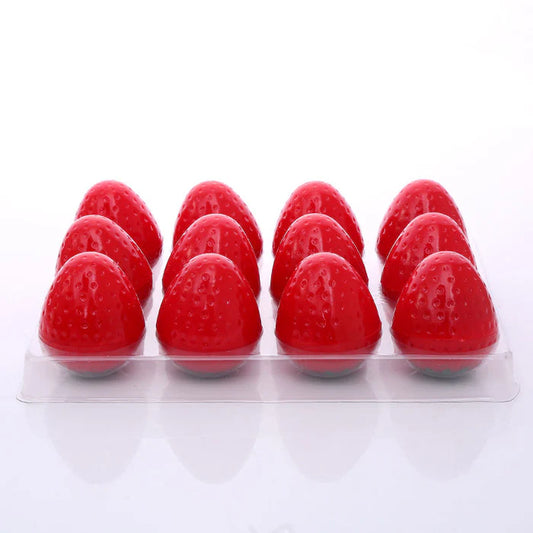 ROMANTIC BEAR Red strawberry Magic Hydrating & Moisturizing Lip Balm 12g