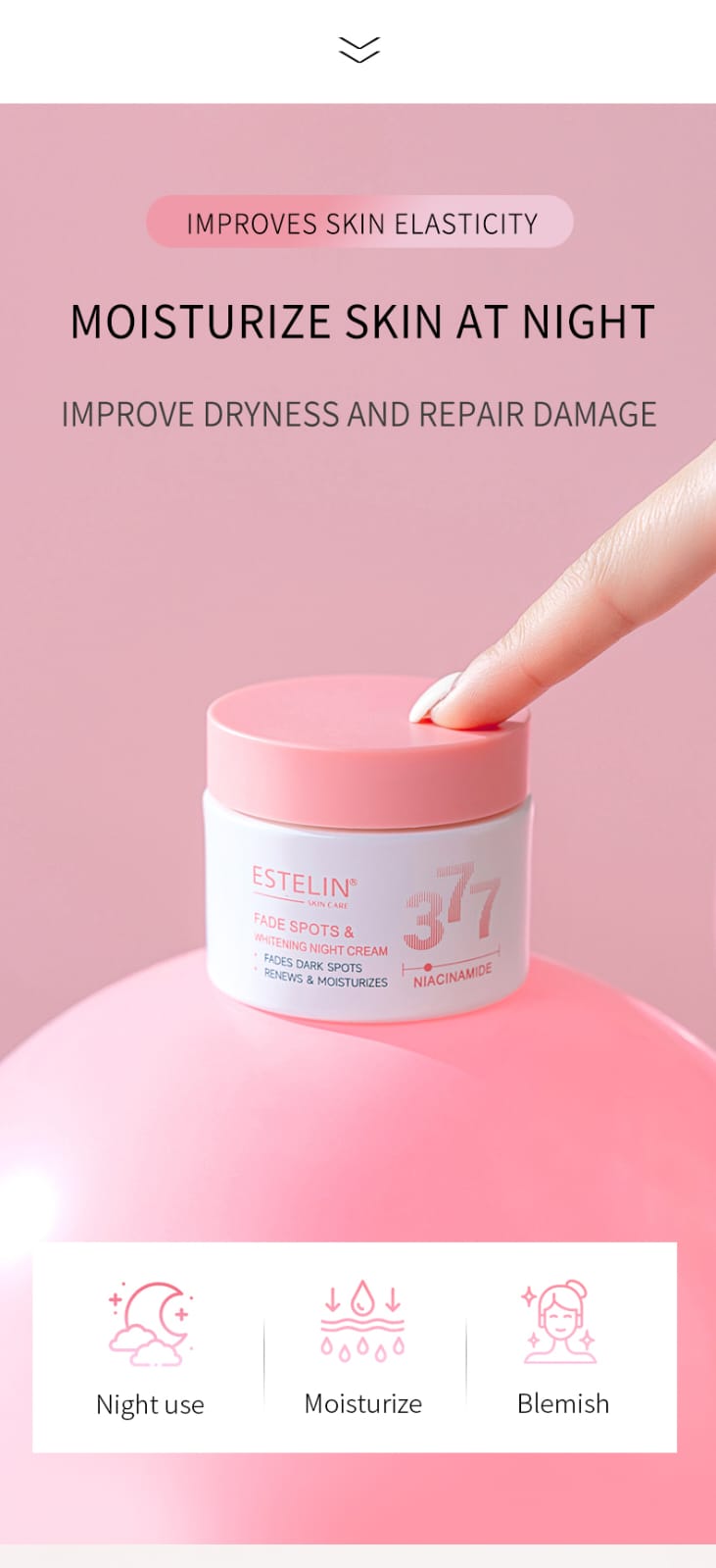 ESTELIN  Fada Spots and Whitening Cream Day Cream  Night Cream