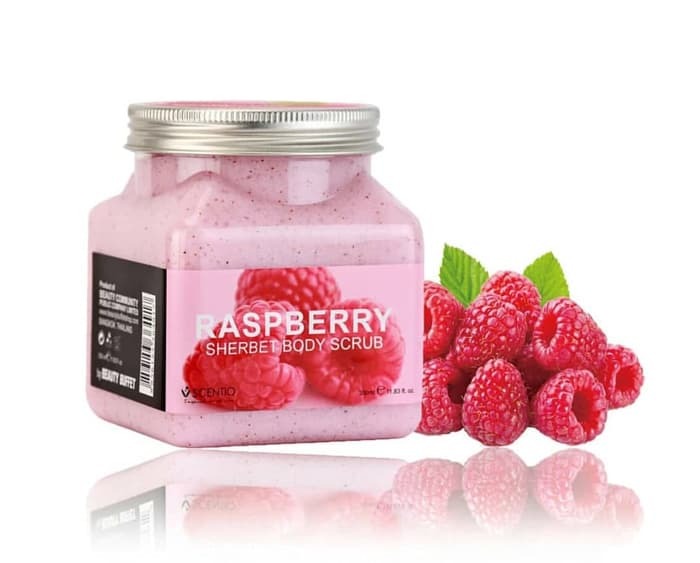 WOKALI Raspberry Sherbet Body Scrub 350ml-