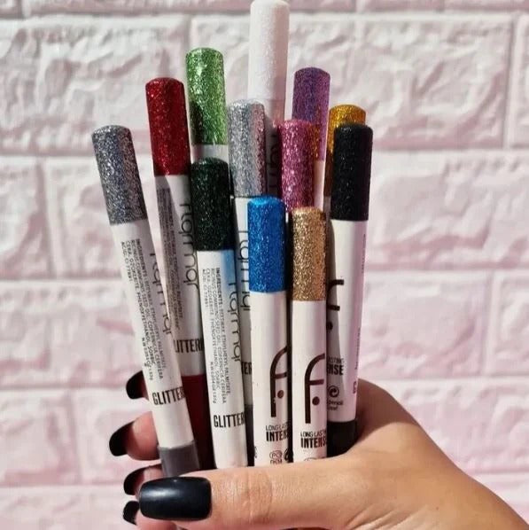 Miss Beauty New Flormour Pack of 12 EyeShadow Glitter Pencil