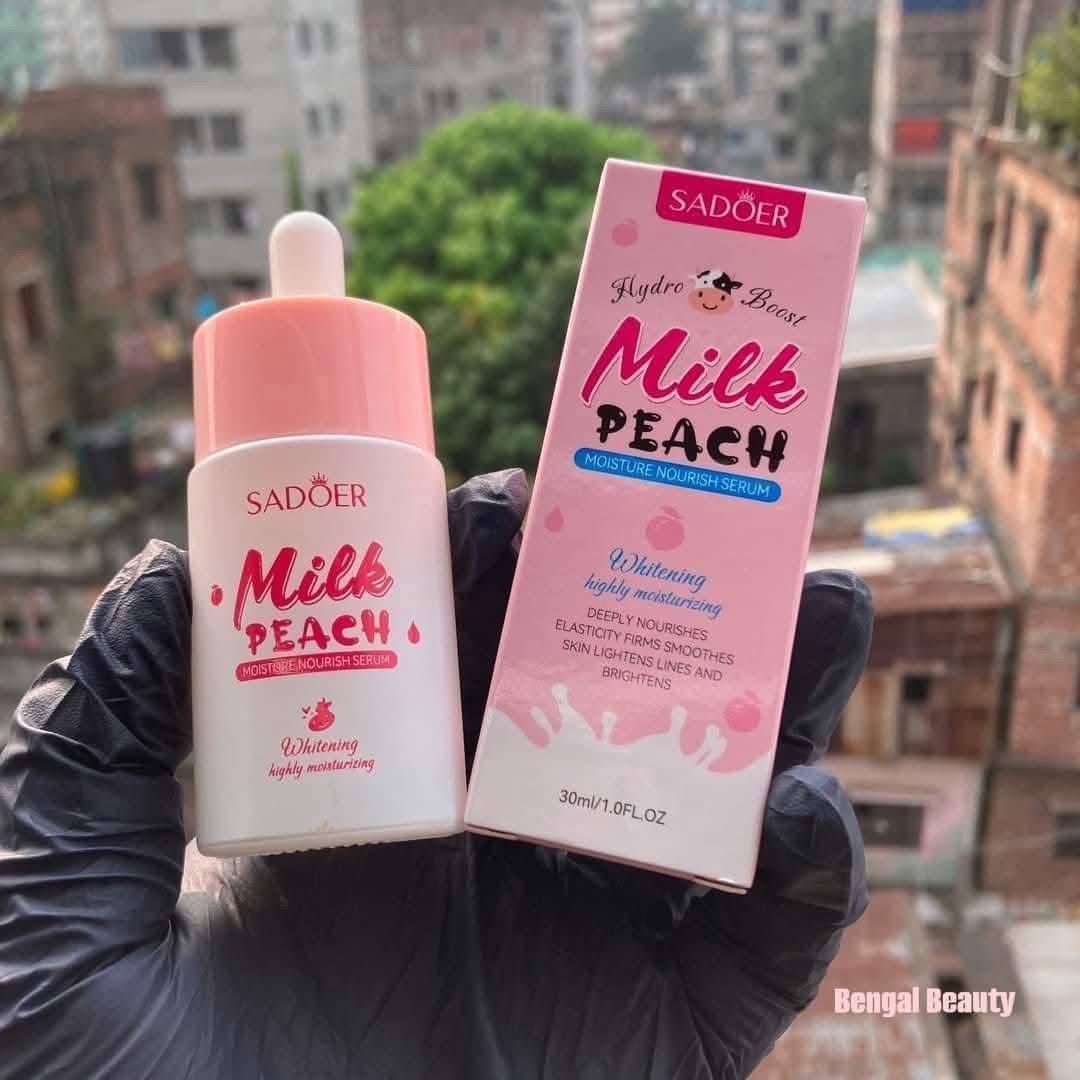 Sadoer Milk Peach Hydro Boost Serum