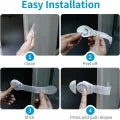 Child Proof Safety Locks Baby Proofing Cabinet Lock for Cabinets, Drawers, Cupboard, Oven, Fridge, Closet Seat, Door, Window, Toilet Seat,