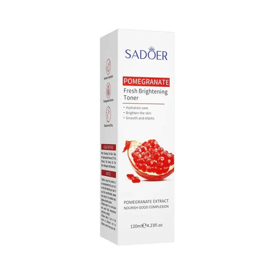 SADOER moisturizing shrink pores pomegranat Private labele facial toner 120ml