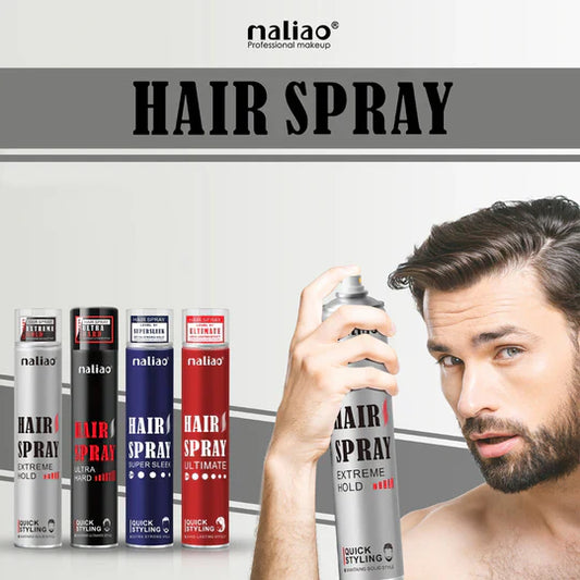 Maliao Ultimate Hair Spray - Quick Styling, Long-Lasting Effect | Hair Spray for Men | Hair Styling | Hair Setting Spray | Hair Fixing Spray | Strong Hold 420ml