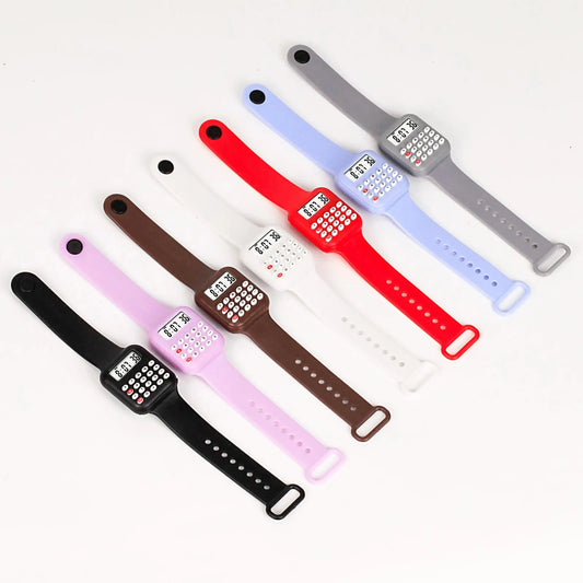 New arrival Factory wholesale kids watches electronic bracelet digital Calculator watch