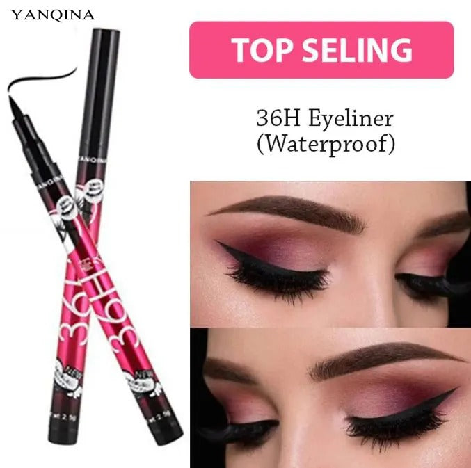 YANQINA NEW 36H Liquid Eye Liner Marker - Black
