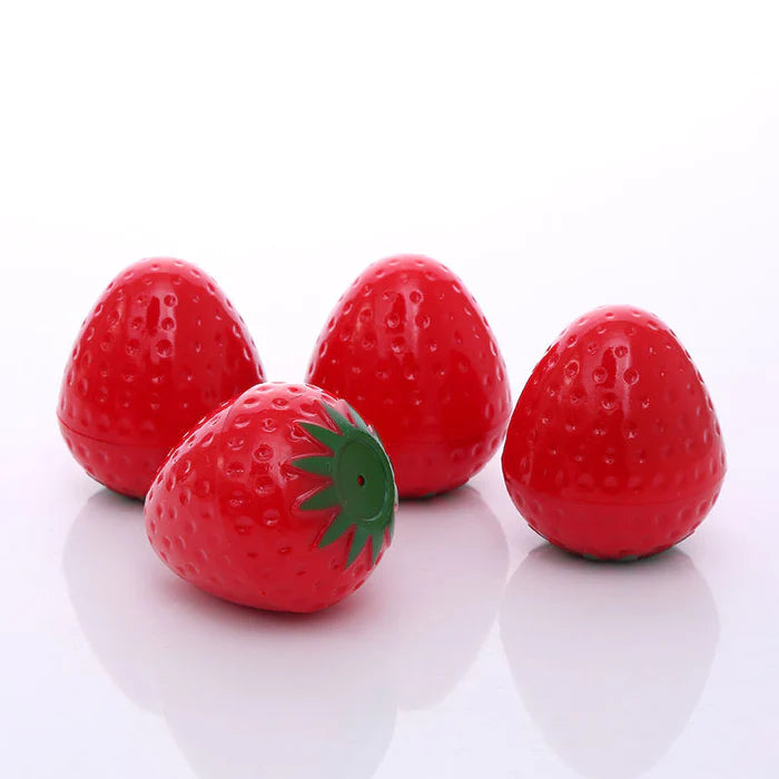 ROMANTIC BEAR Red strawberry Magic Hydrating & Moisturizing Lip Balm 12g