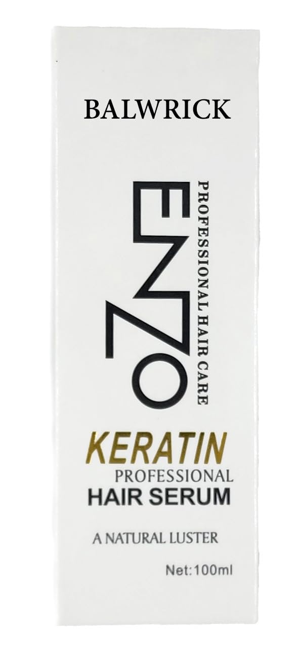 THE Premiers Professional Keratin Hair Serum premium glass bottle