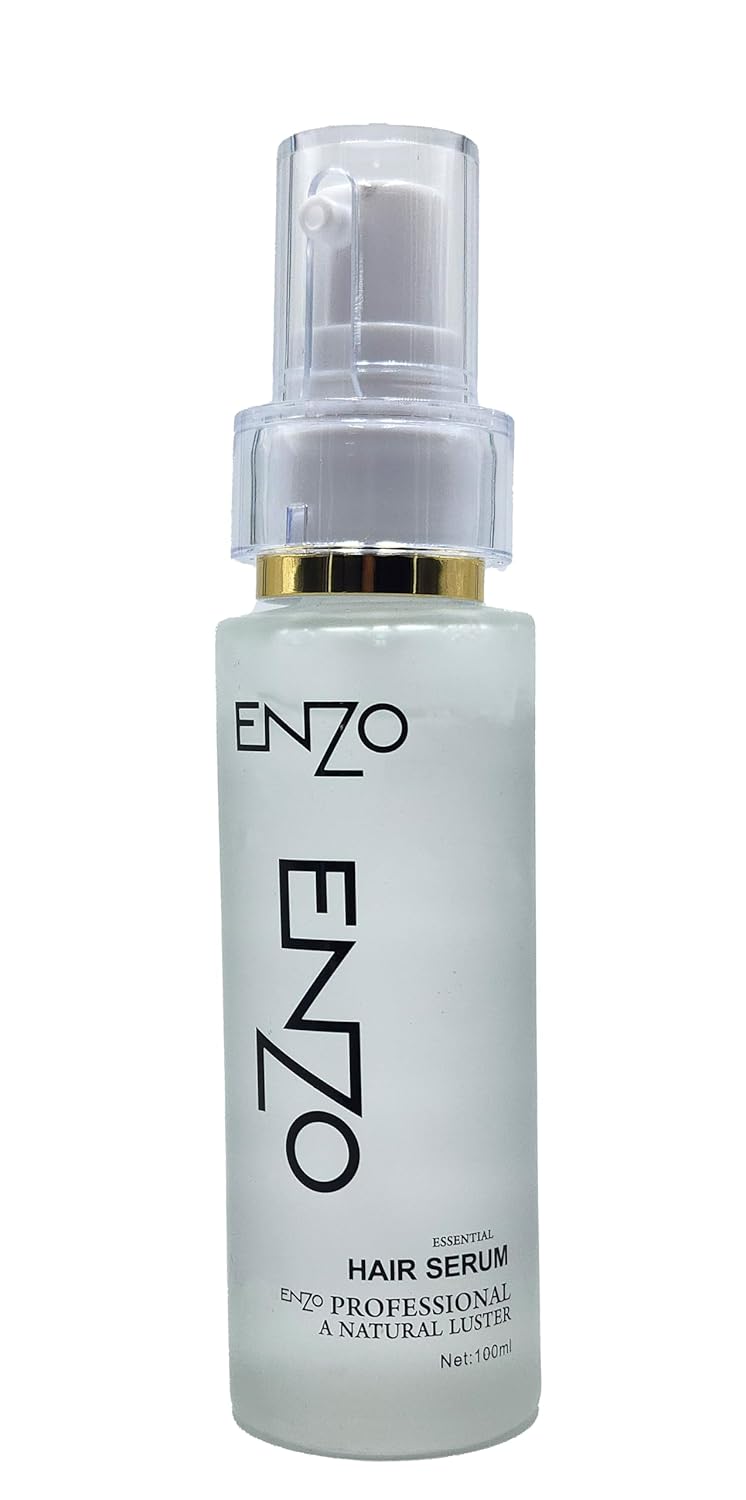 THE Premiers Professional Keratin Hair Serum premium glass bottle