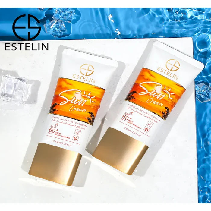 ESTELIN Hydrating Repair Sun Cream SPF60 60g ES0021 60g